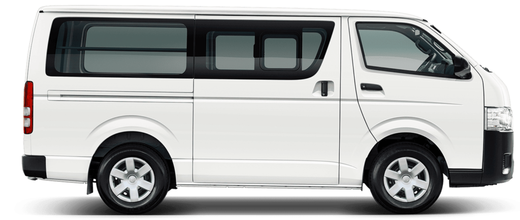 Toyota hiace van full largeur